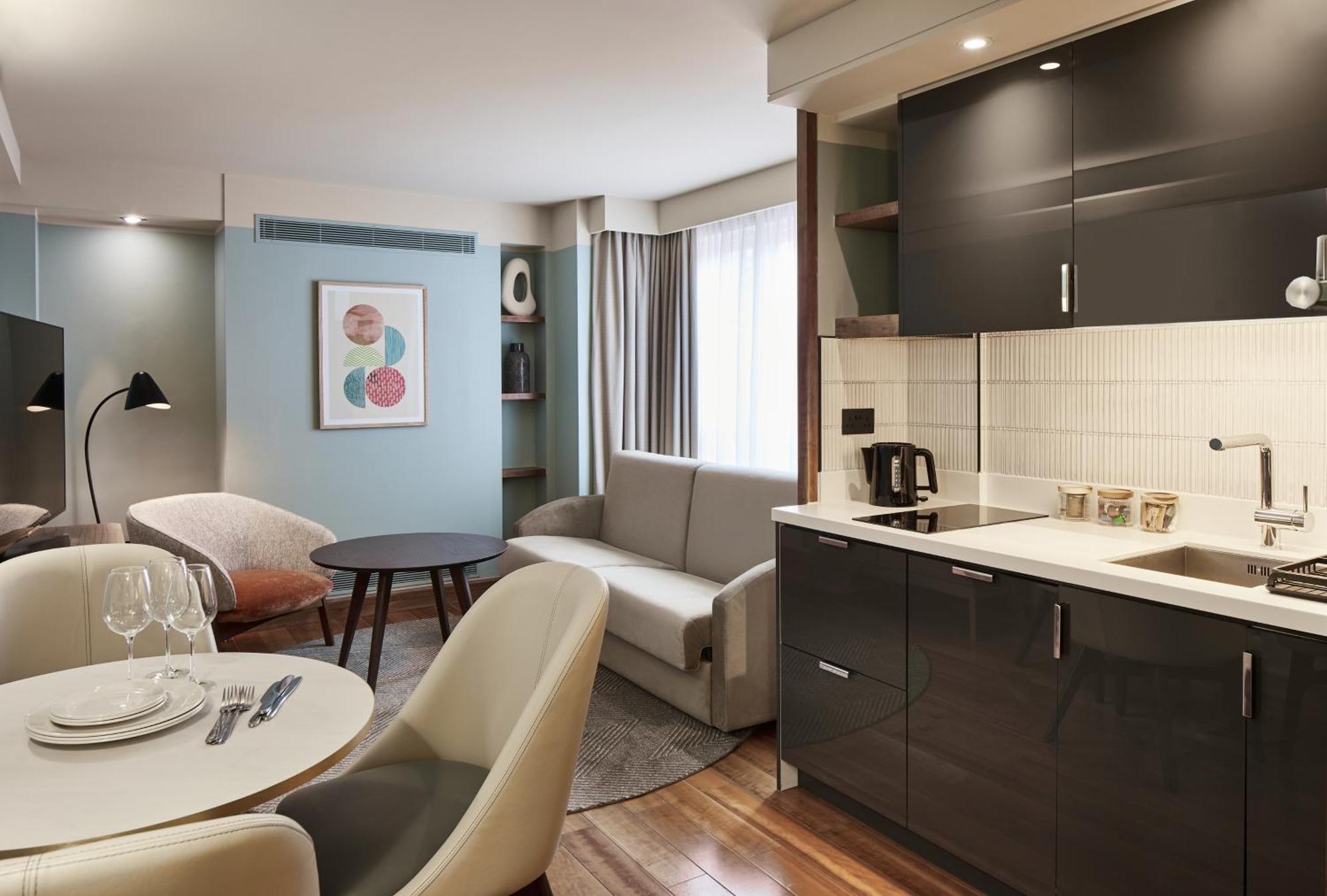 Master Farringdon Apartment London Bilik gambar